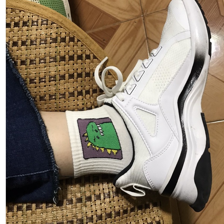 Vớ cao cổ hoạt hình, tất ulzzang unisex nam nữ hàn quốc NEKO