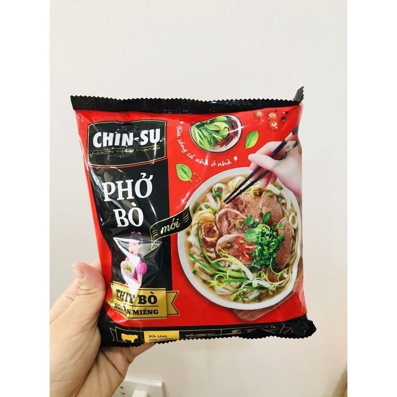 Phở bò/hủ tiếu/miến/bánh đa cua Chinsu