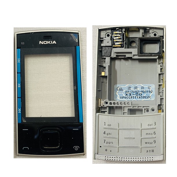 Vỏ điện thoại Nokia X3-00 có sườn - có phím