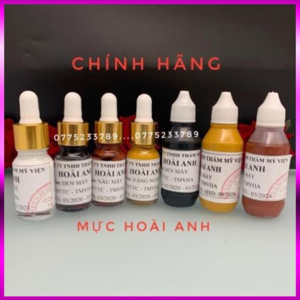 Mực Hoài Anh, Mực Mày Hoài Anh Dùng Phun Xăm Thẩm Mỹ - DCPX Eve