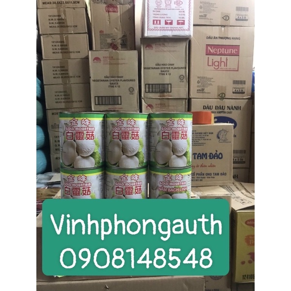 Nấm bạch linh 850gr/lon