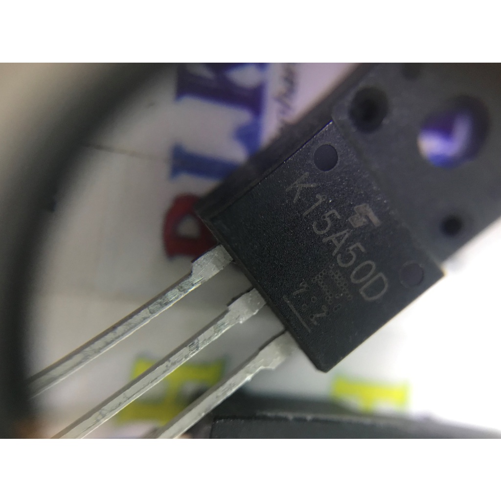 IC Mosfet kênh N K15A50D TK15A50D TO-220F chính hãng Toshiba