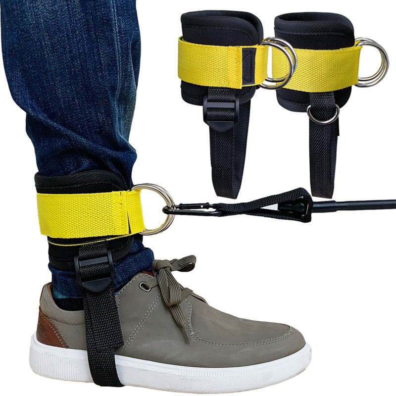 Dây Đeo Mắt Cá Chân Có Thể Điều Chỉnh Thoải Mái Có Vòng Nhẫn Chữ D Cao Cấp Cải Thiện Cơ Bụng M