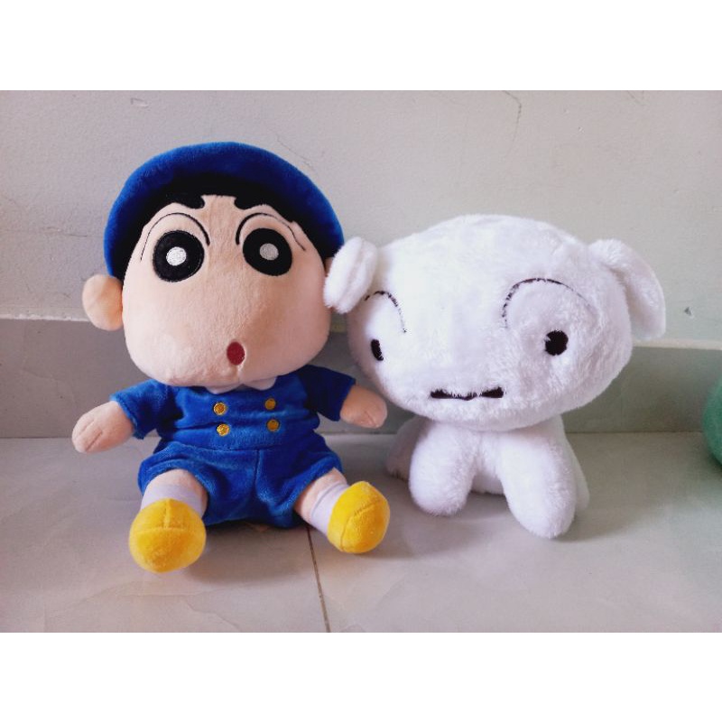 Gấu bông Shin và chó tuyết