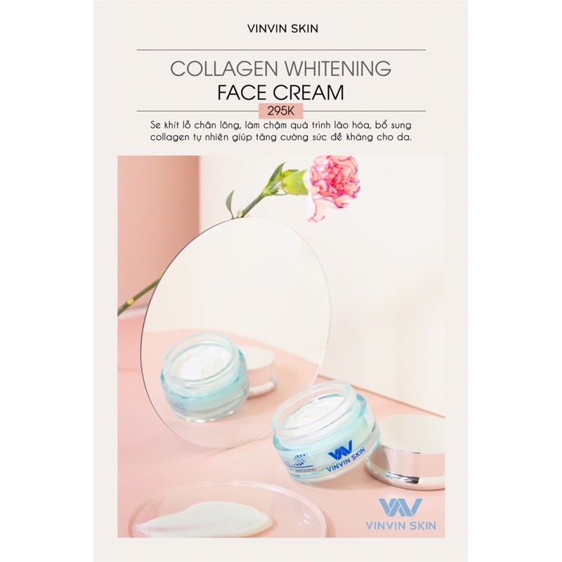 [FREESHIP] [chinh hang]Kem Face dưỡng trắng phục hồi da hư tổn- COLLAGEN WHITENING FACE CREAM | BigBuy360 - bigbuy360.vn