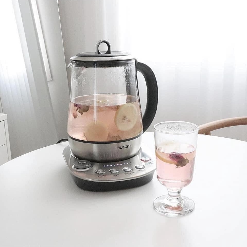 Ấm siêu tốc Hurom Tea Master 1.4L dùng pha trà và chưng yến [nhập Đức chính hãng]