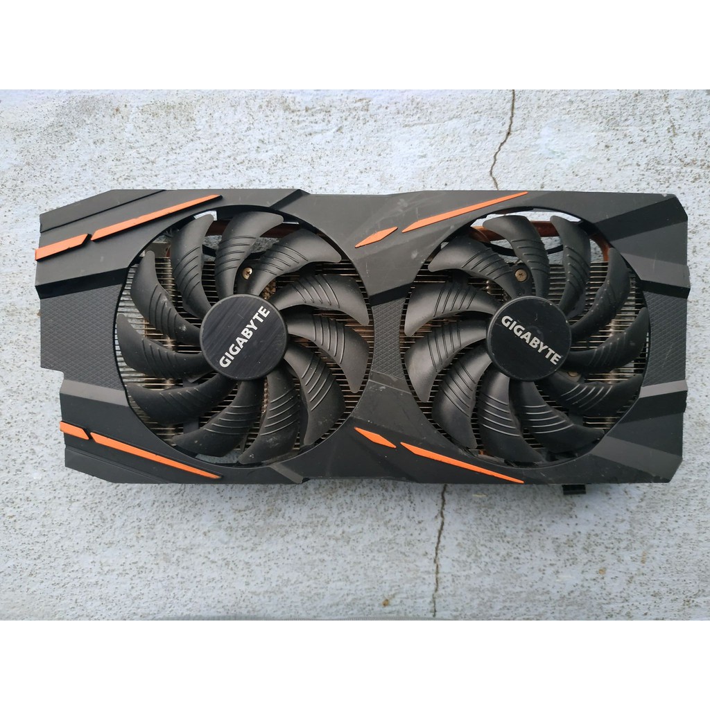 Bộ fan và tản nhiệt VGA GIGABYTE RX 570 580 GAMING