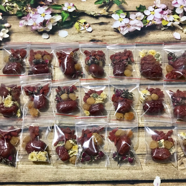 trà táo đỏ kỉ tử long nhãn