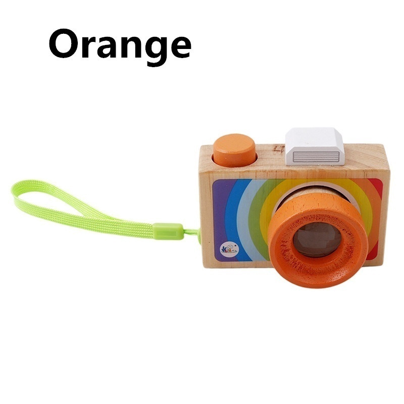 Mô hình máy ảnh đồ chơi bằng gỗ xinh xắn dành cho các bé