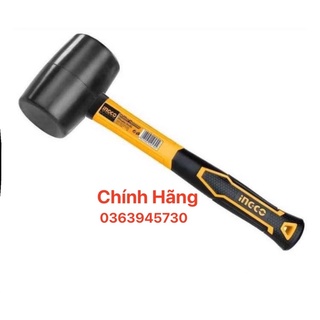 Đồ nghề ingco búa cao su đen 220g hruh8208