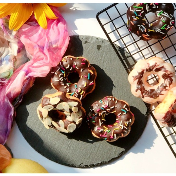 ĐĨA / DĨA ĐÁ ĐEN THIÊN NHIÊN, đựng món ăn Âu sang trọng, Phụ kiện trang trí, chụp ảnh siêu đẹp,siêu sang