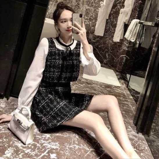 ĐẦM ULZZANG LEN ĐẦM HÀN QUỐC