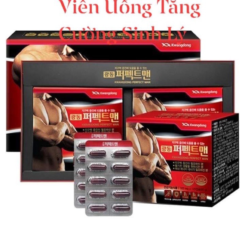 Viên Bổ Nam Giới KWANGDONG PERFECT MAN Hàn Quốc, Hộp 240V