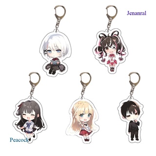 Móc khóa hình nhân vật hoạt hình Kimihiko Siesta Nagisa Yui Charlotte