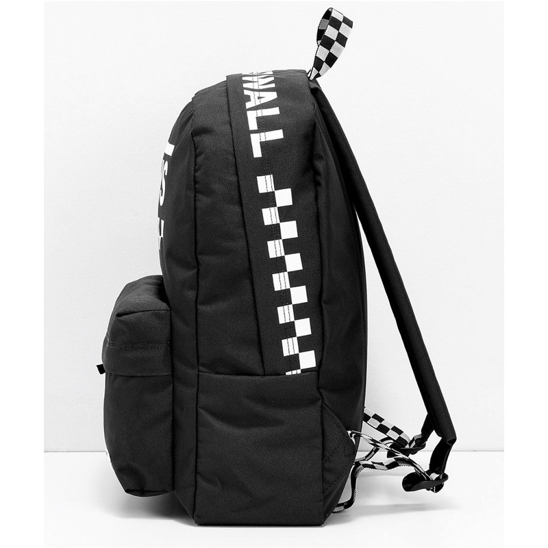 [FLASHSALE] Vans Sporty Realm Backpack | Balo Đen Mỏng Nhẹ Chính Hãng