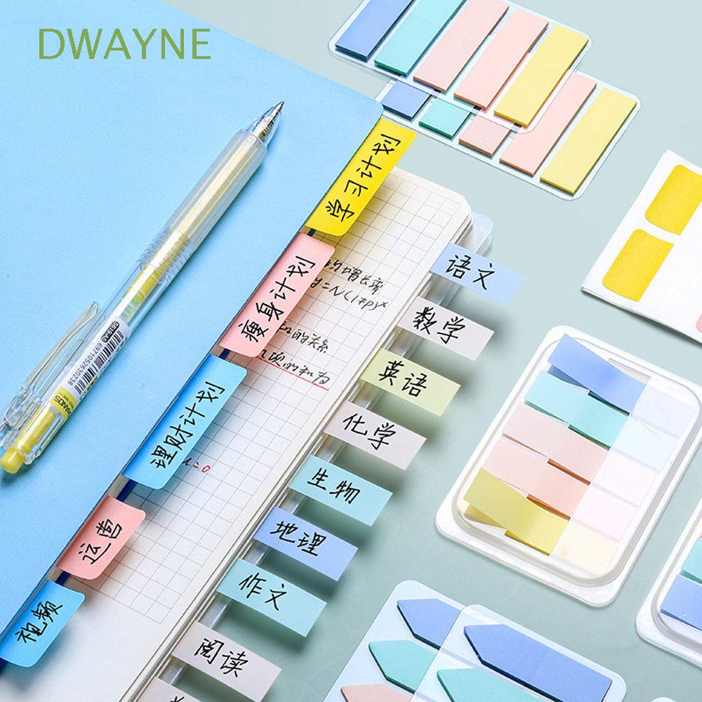 Dwayne Giấy Dán Ghi Chú Đánh Dấu Trang Trí Văn Phòng