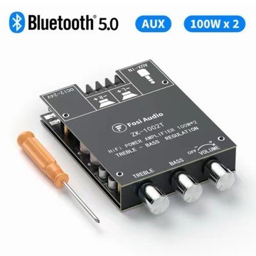 Mạch Khuếch Đại Âm Thanh Bluetooth 5.0 TPA 3116 100Wx2 ( Chính hãng Wuzhi 1002T)