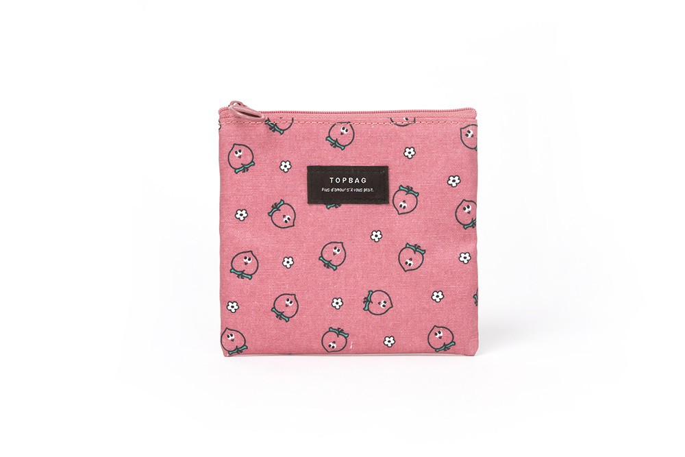 Túi Vuông Mini ARTBOX Hàn Quốc Chống Nước Hình Quả Đào Cute