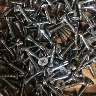 Vít tự khoan đầu bằng, lồi, có mũ các cỡ