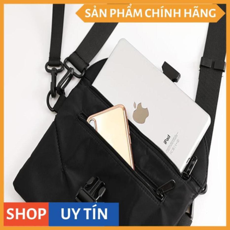 linhcu Túi đeo chéo nam mini bumbag vải dù thời trang hàn quốc chống thấm nước tphcm