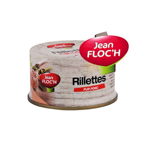 Pate heo “Rillettes” hiệu Jean Floc’H – hộp 125g