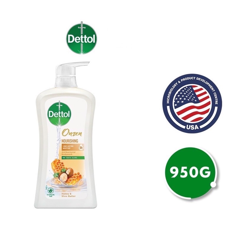 SỮA TẮM DETTOL KHÁNG KHUẨN VÀ DƯỠNG THỂ  950G