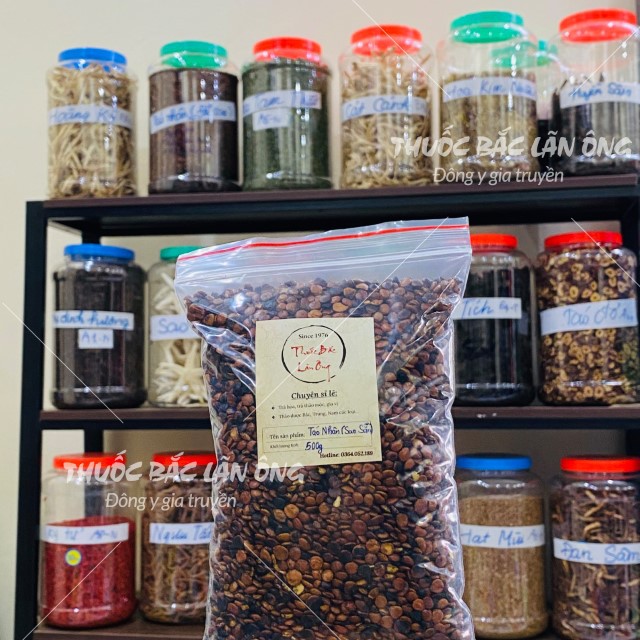 Táo Nhân Sao Thơm 500g Giúp An Thần Ngủ Ngon