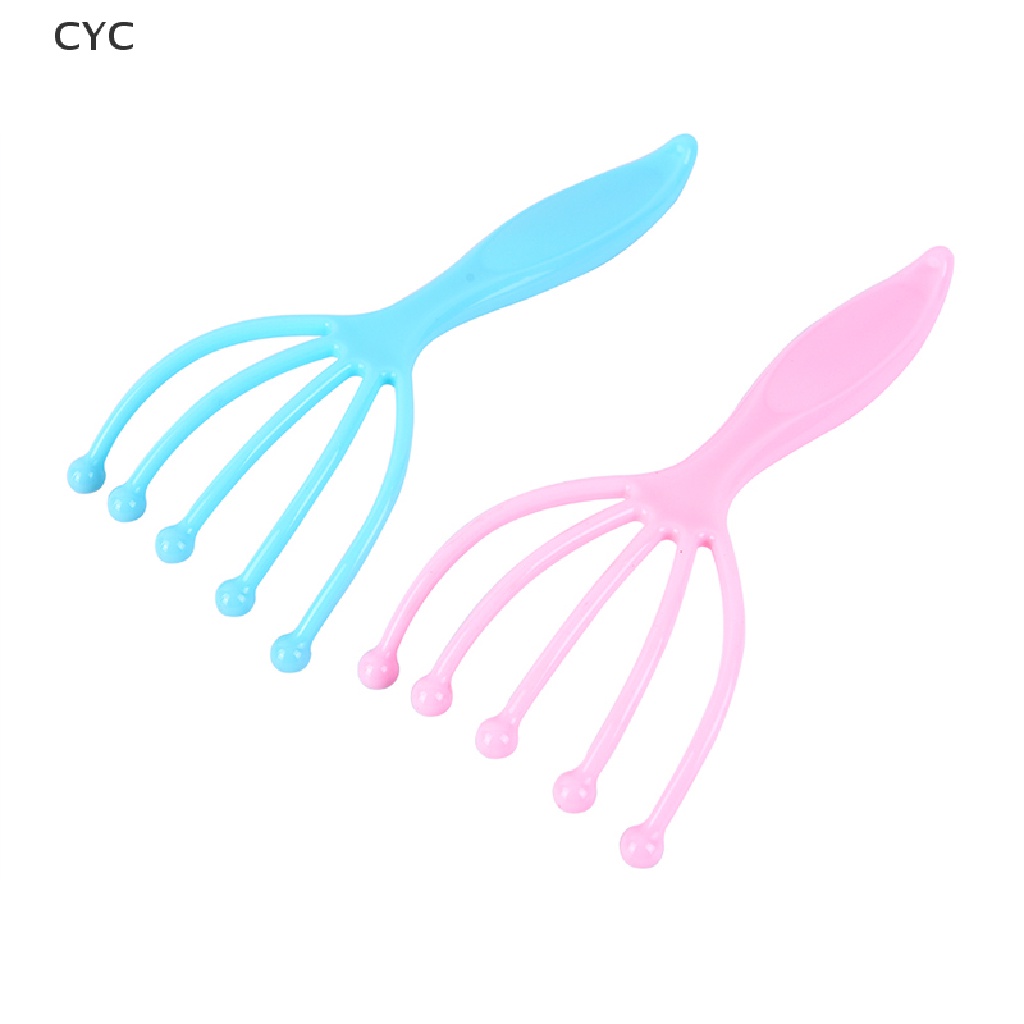 CYC Scalp massager Steel Ball Head Massage Relaxation Five Finger Massager for head CY