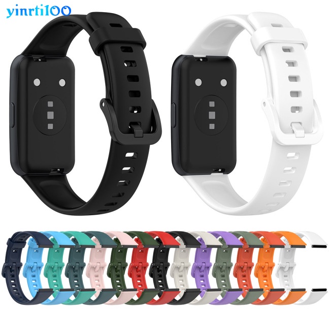 Dây Cao Su Mềm Thay Thế Chống Nước Có Thể Điều Chỉnh Kích Thước Yinrti100 Cho Đồng Hồ Huawei Band 7
