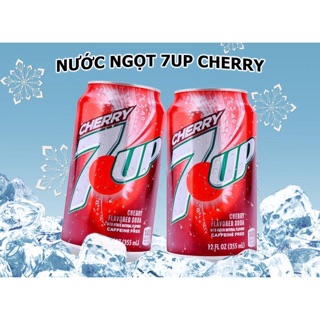 Thùng 12lon Coca - 7up Cherry