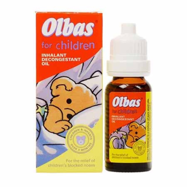 Tinh dầu olbas chống chảy, ngạt mũi