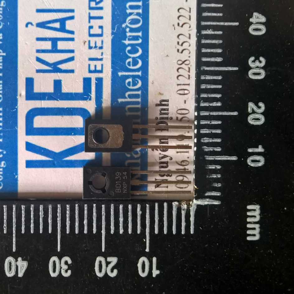20 con BD139 NPN-trans loại thuận 1.5A 80V TO-126 kde1480