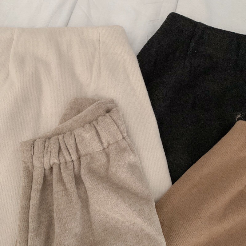 [Mã FADIRECT20 giảm 20K đơn 150K] Chân váy dạ trơn co giãn/Baby skirt | BigBuy360 - bigbuy360.vn