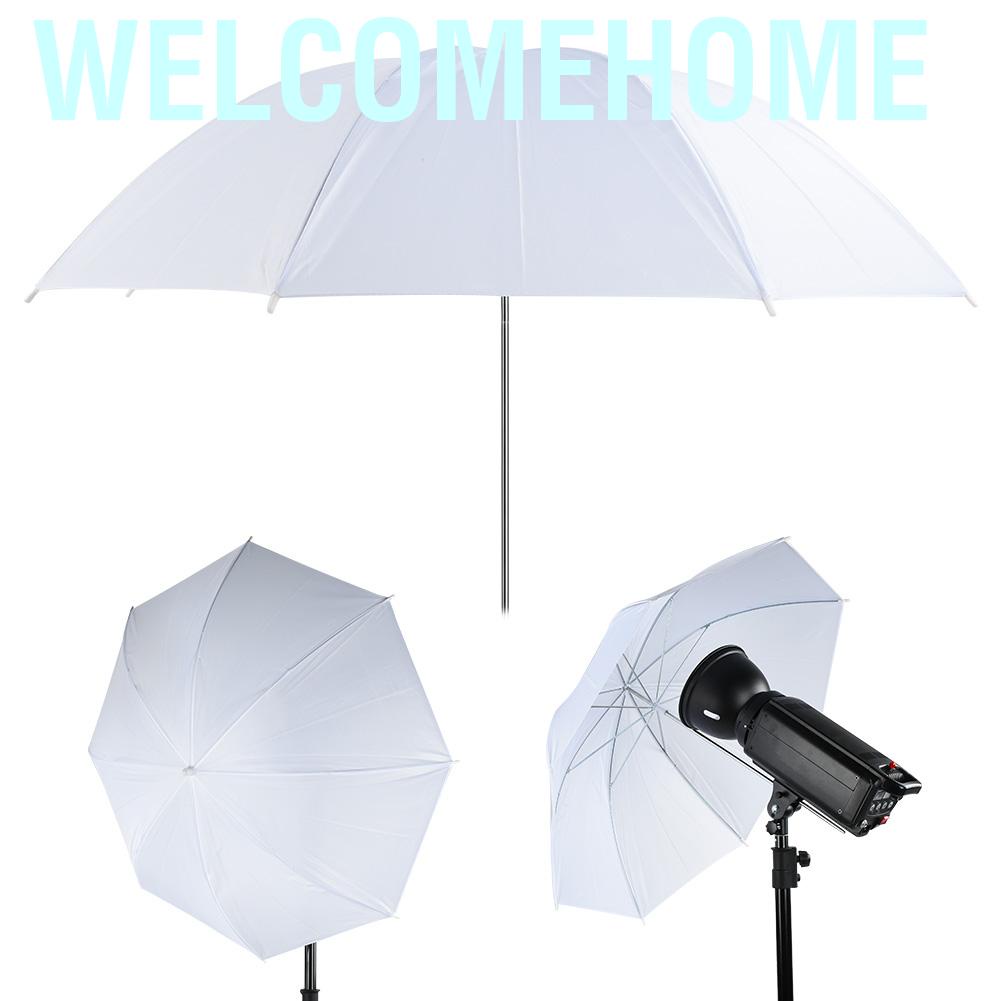 Welcomehome Translucent Umbrella 33 Inch Studio Flash Light Diffuser Softlight White Soft