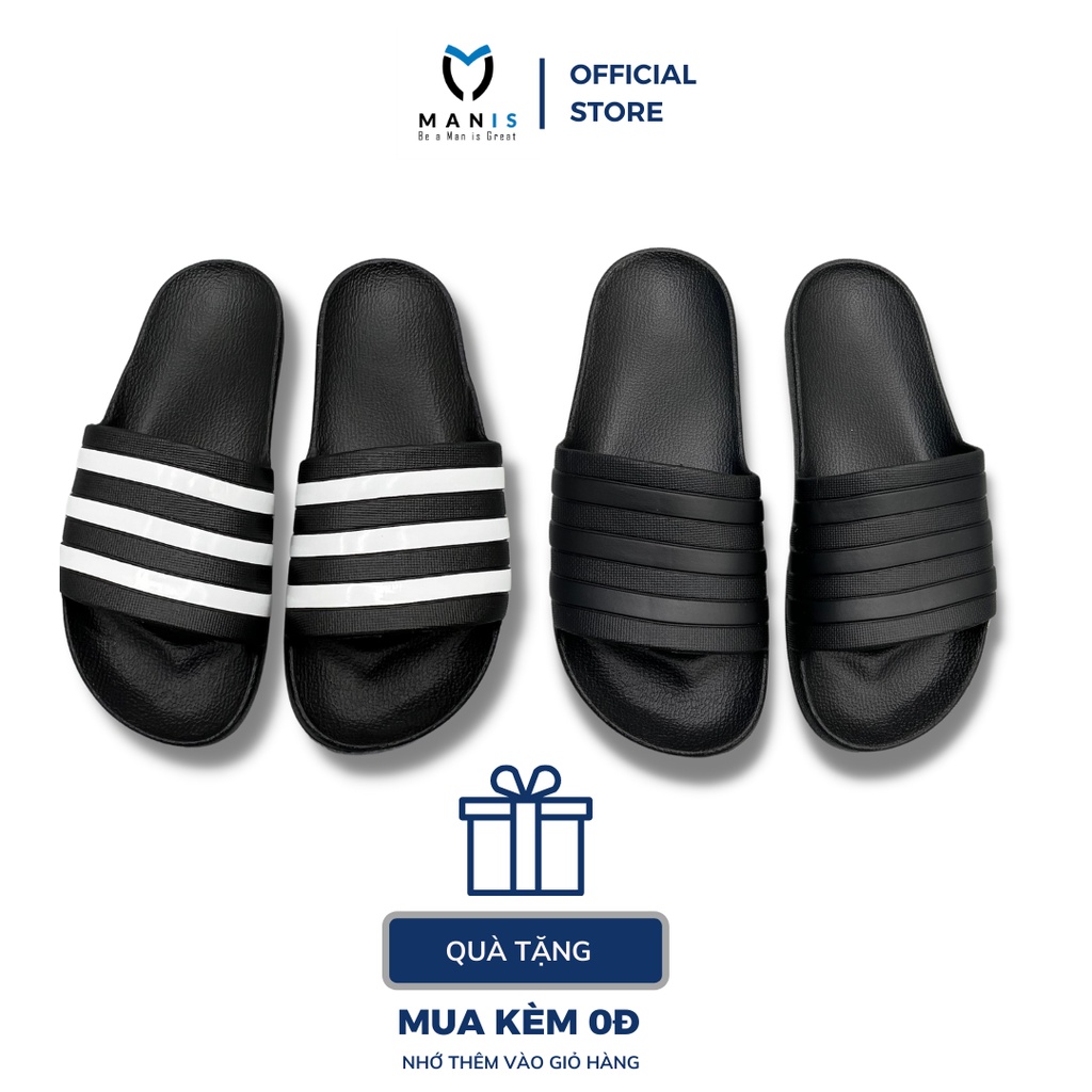 Dép Qai Ngang Das đúc nguyên khối full box, Đồ Thể Thao Cao Cấp MANIS SPORT