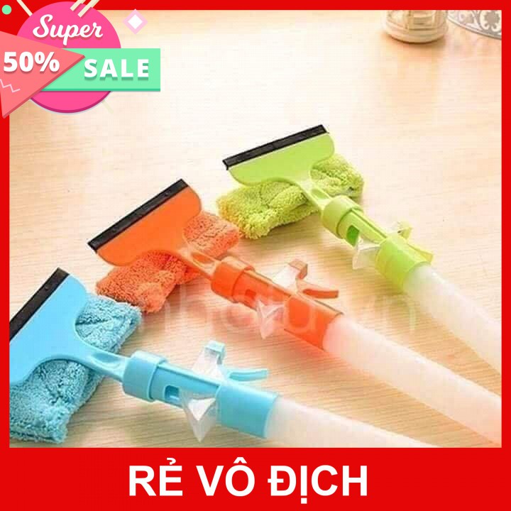 [Hot]-CÂY LAU KÍNH KÈM BÌNH XỊT ĐA NĂNG