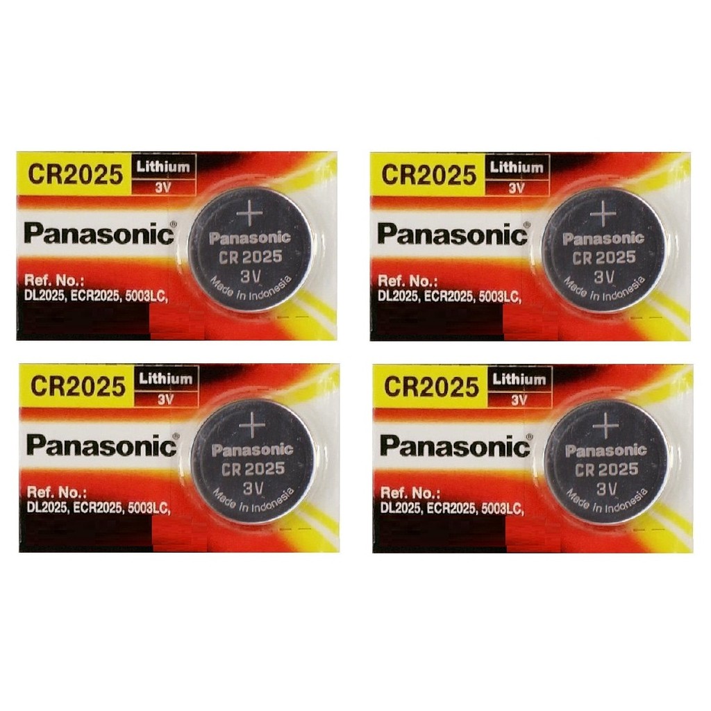 4 viên Pin CR2025 Panasonic 3V