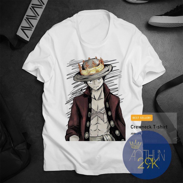 [BÁN GIÁ GỐC] ALBUM 269 - ÁO THUN UNISEX MANGA ONE PIECE Siêu Rẻ