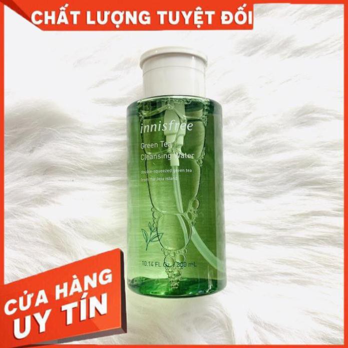 [Freeship - Hàng Auth] Nước tẩy trang - Tẩy trang Innisfree Green tea pure cleansing water Hàn Quốc 300ml