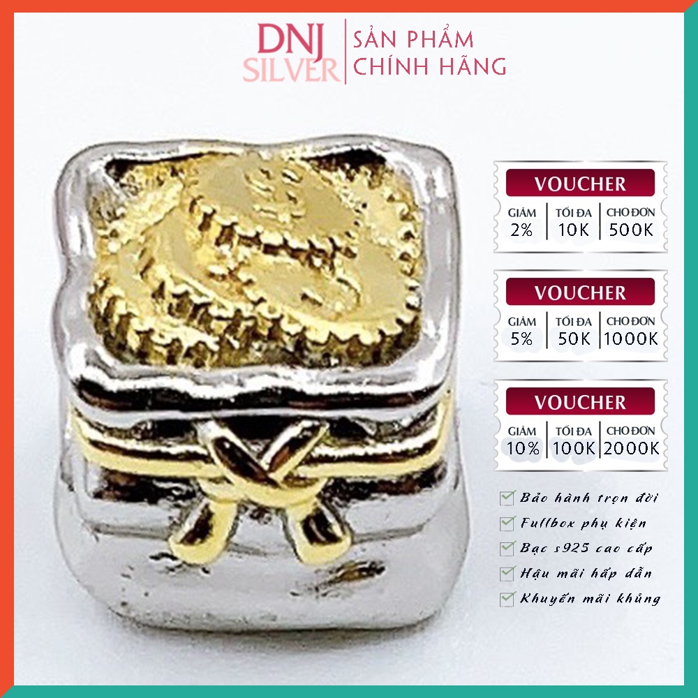 Vòng tay bạc 925 cao cấp - Vòng tay Honey Bee, chú ong vàng chăm chỉ, ý nghĩa sự nghiệp, tình yêu, tiền tài - DNB038