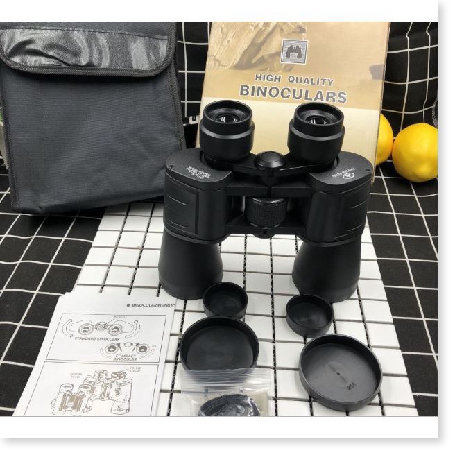 ⚡ Ống Nhòm Xa Du Lịch 2 Mắt BINOCULARS 20x50 👉 HD Plaza