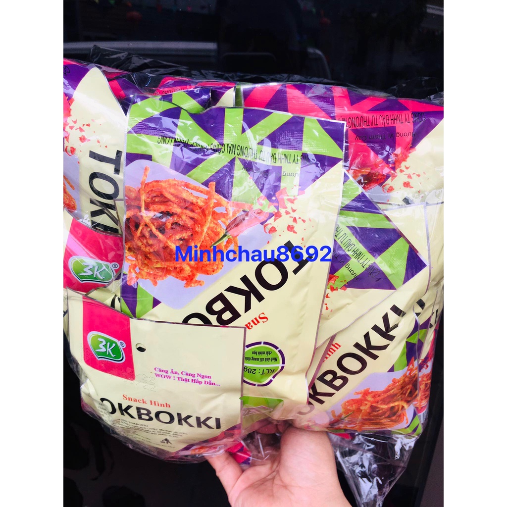 snack tokboki bịch 30 gói