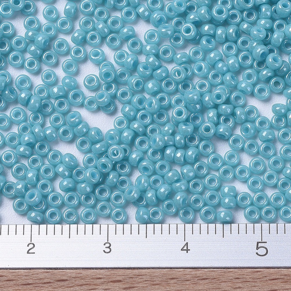 Set 11000 hạt xâu chuỗi Olycraft 10g 2x1.3mm 11/0 lỗ 0.8mm dùng làm trang sức