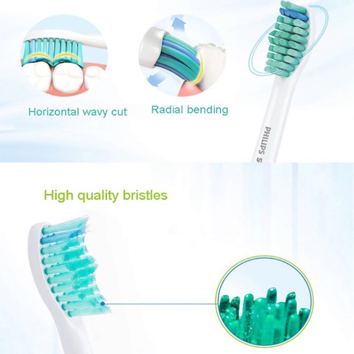 Đầu bàn chải đánh răng điện - Thương hiệu cao cấp Philips Sonicare C2 HX9021 {CHÍNH HÃNG 100%}