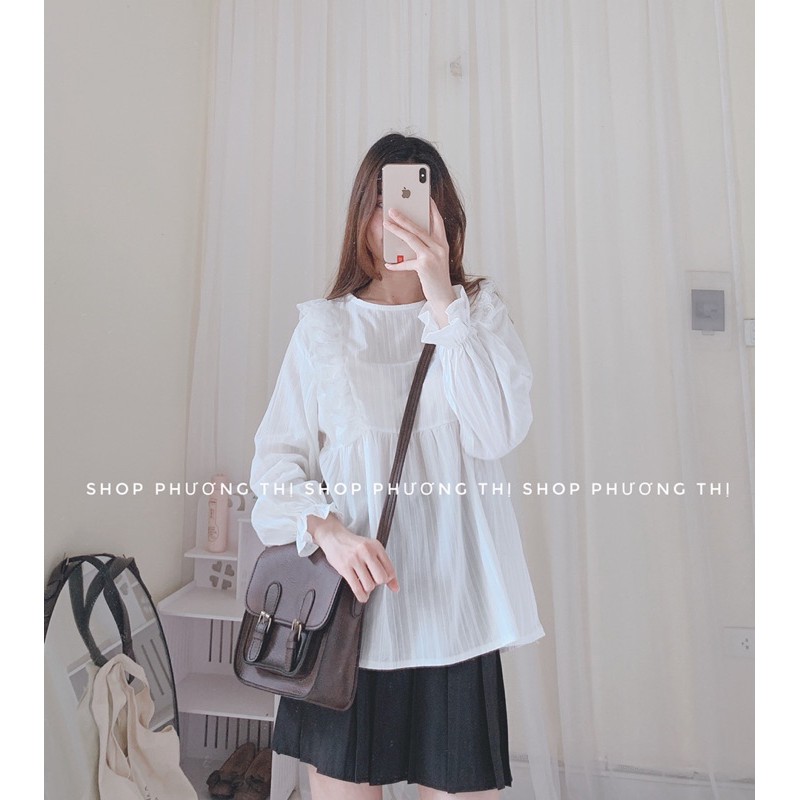 Áo babydoll tiểu thư xinh mới về (hàng sẵn)