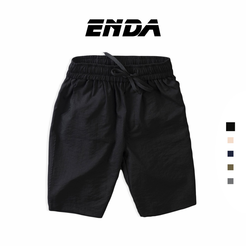 Quần đũi nam Enda Store Quần short cộc LINEN