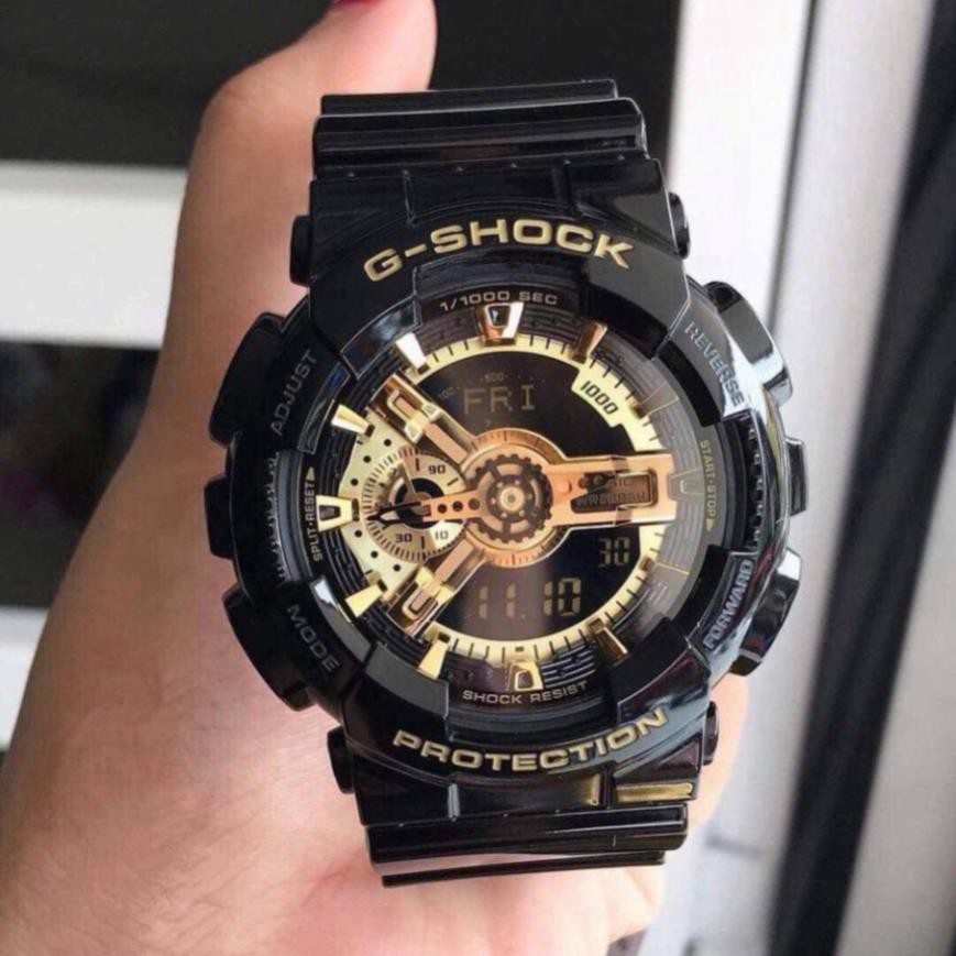 Đồng hồ nam G-Shock - GA110 55mm phong cách thể thao trẻ trung năng động chống nước đa năng (Màu đen) - Gsock