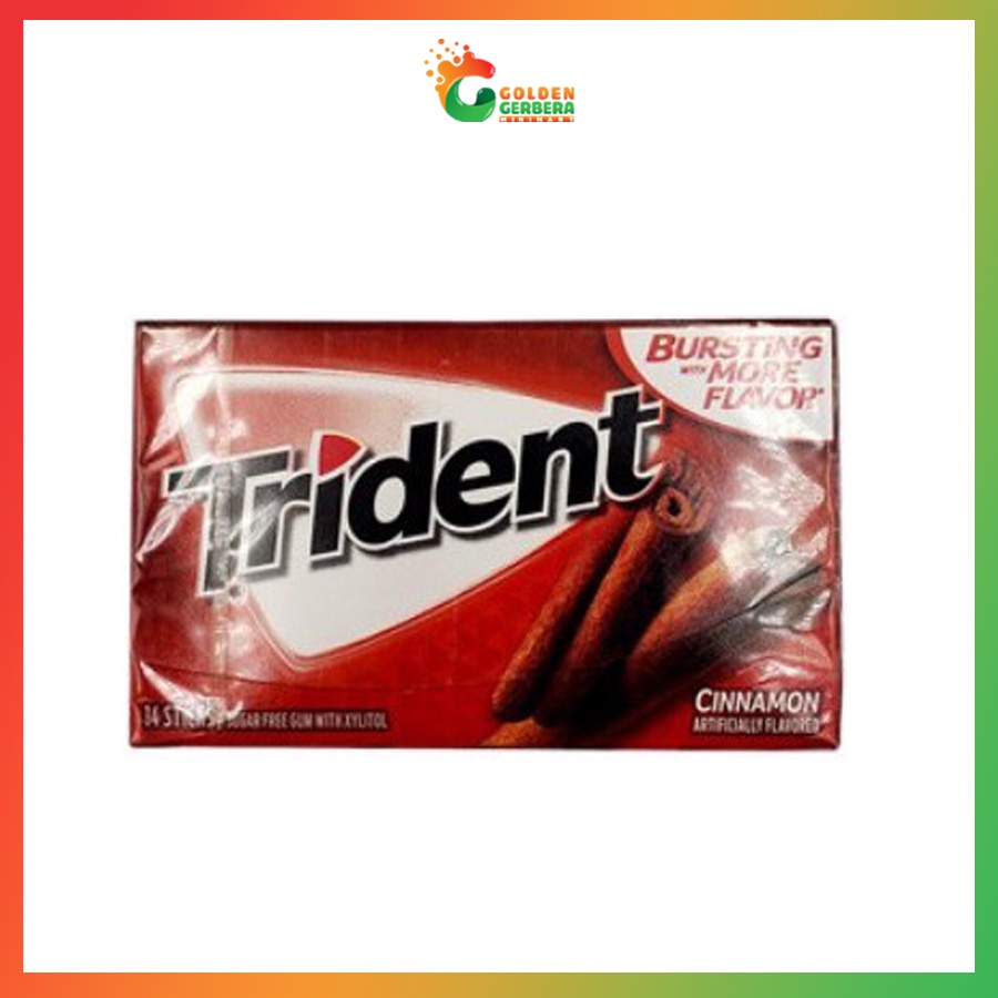 Kẹo Gum Trident Không Đường Nhiều Vị (Vỉ 14 Miếng) Giá Tốt