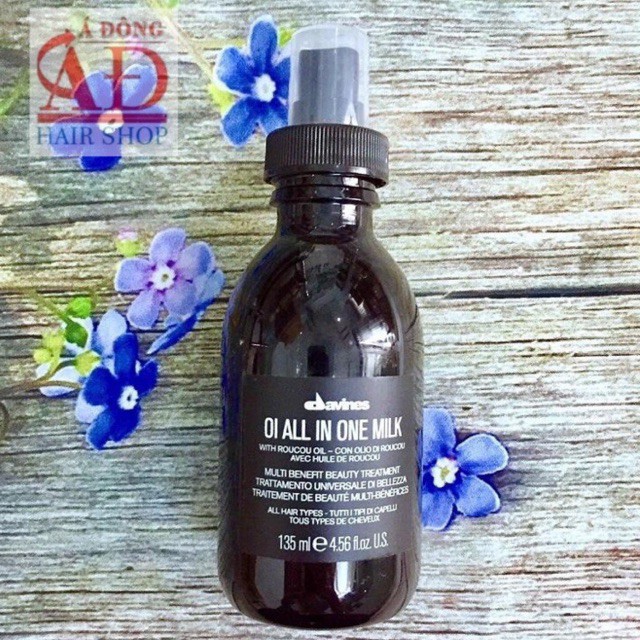 Sữa dưỡng tóc Davines OI all in One milk cho tóc khô hư tổn 135ml (ITALY)