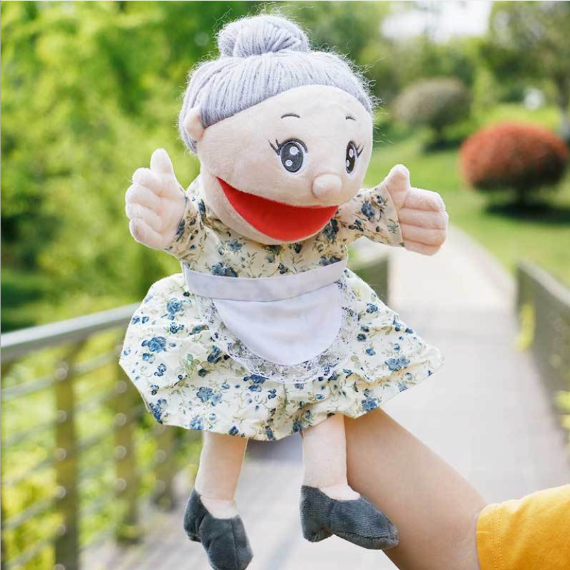 RỐI TAY HÌNH NGƯỜI NHIỀU KIỂU ĐÓNG VAI GIÚP PHÁT TRIỂN TRÍ TUỆ CHO BÉ NC341